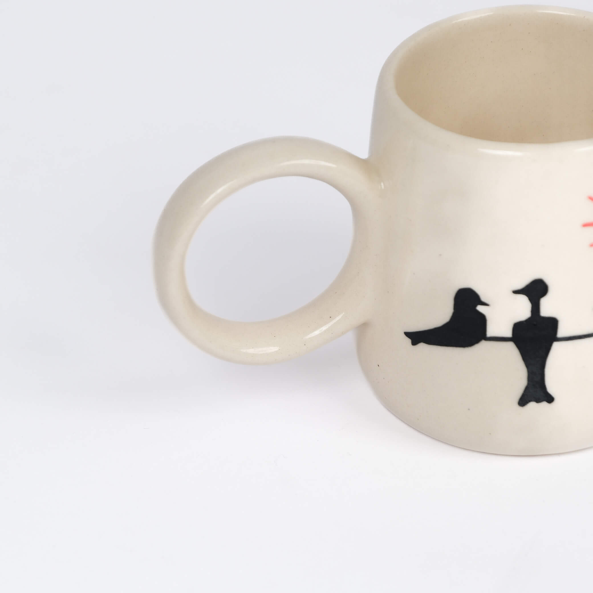Birds on a line Mug