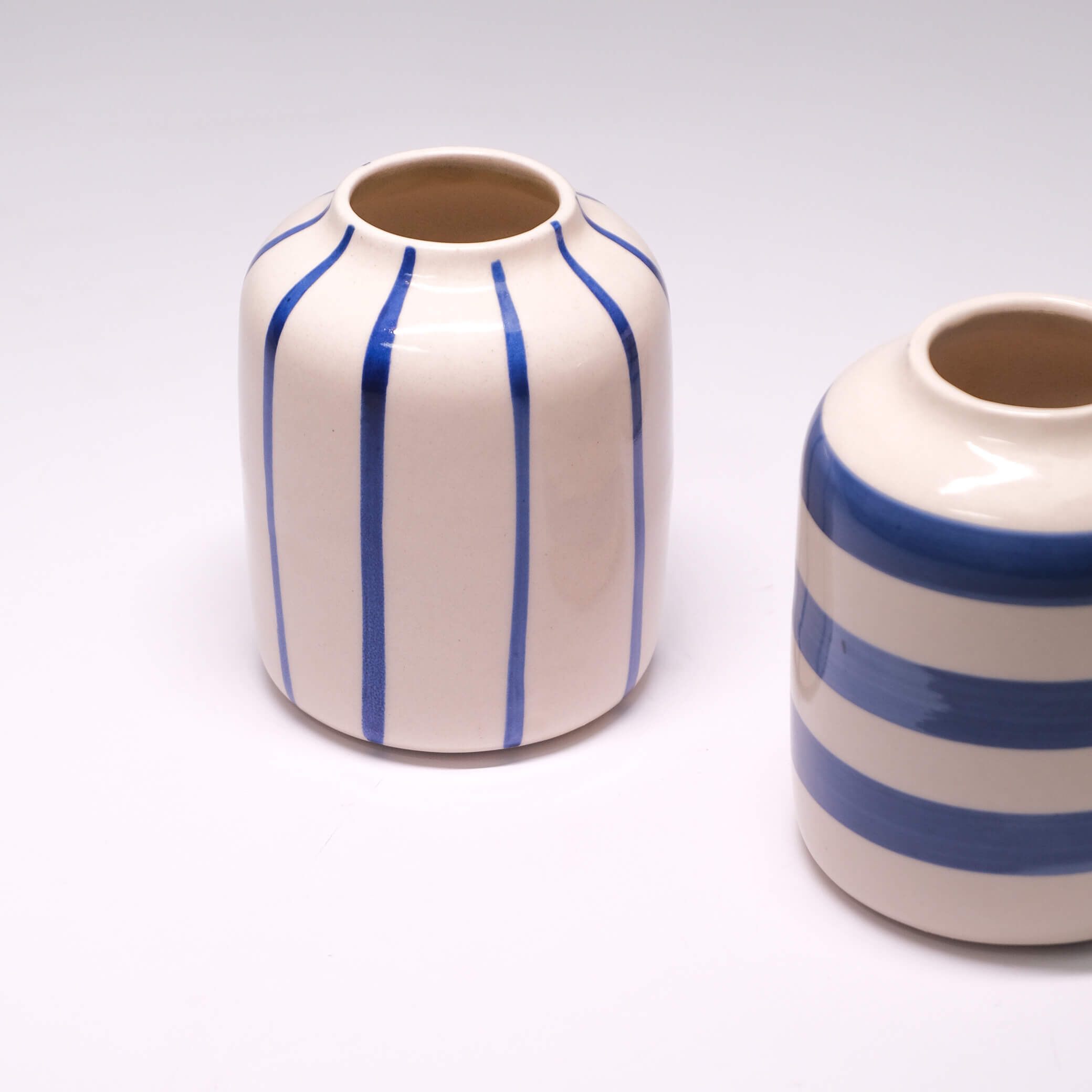 Blue Linea Vase