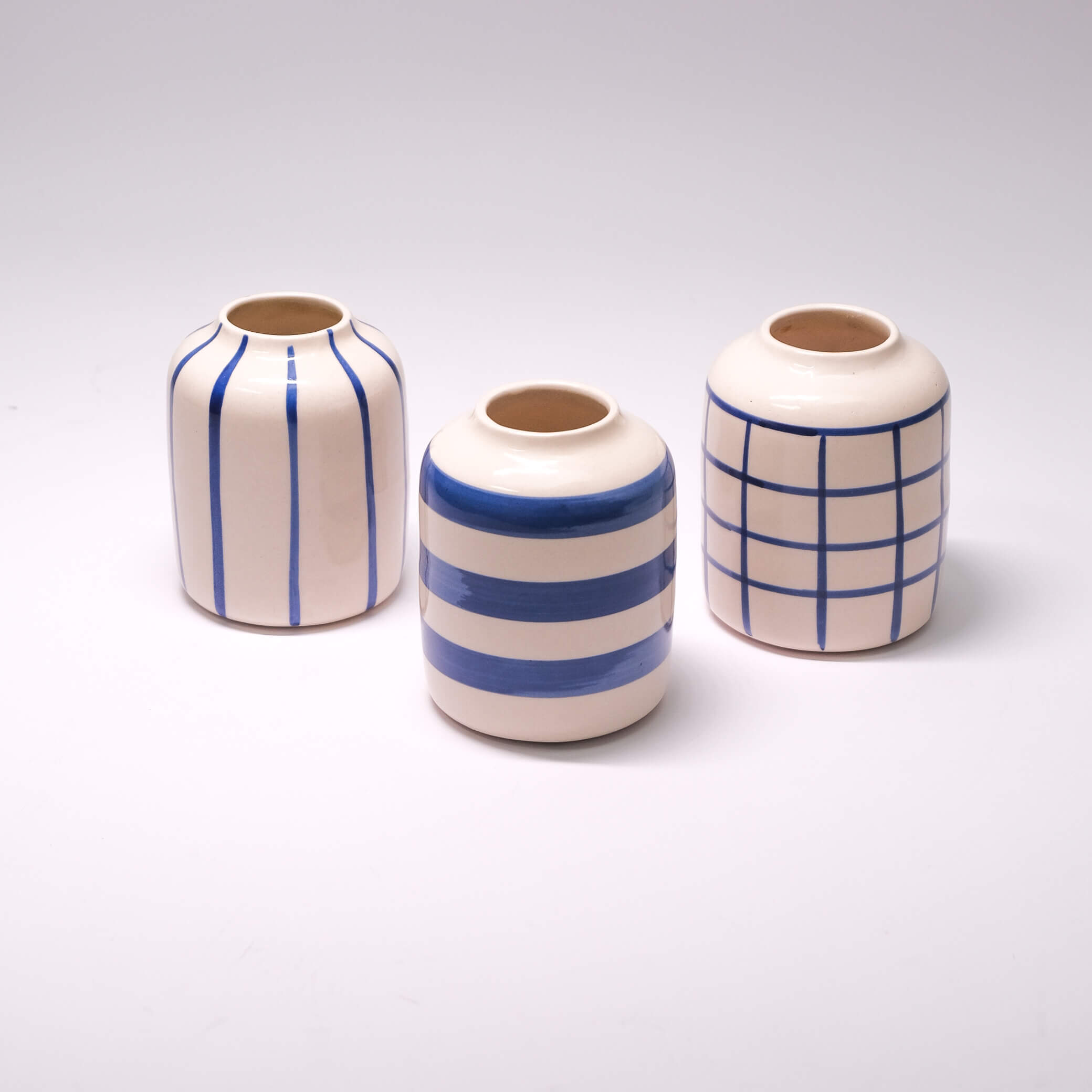 Blue Linea Vase