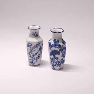 Stem & Bloom vase - 6" Chinese Pottery inspired Vase