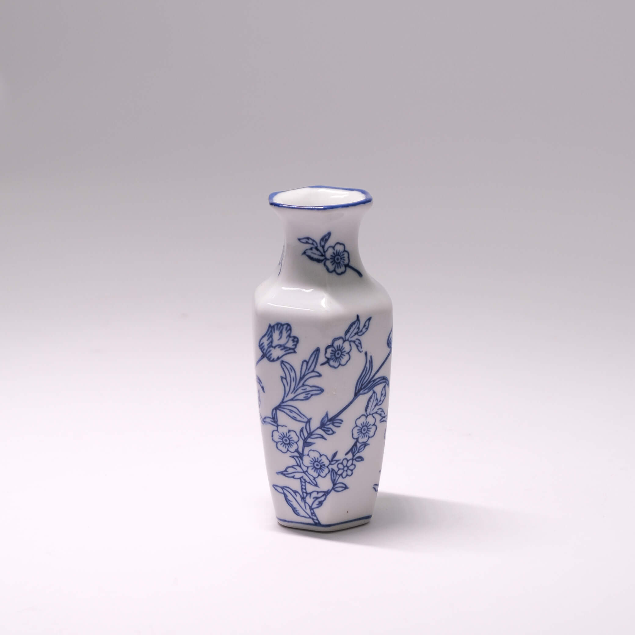 Stem & Bloom vase - 6" Chinese Pottery inspired Vase