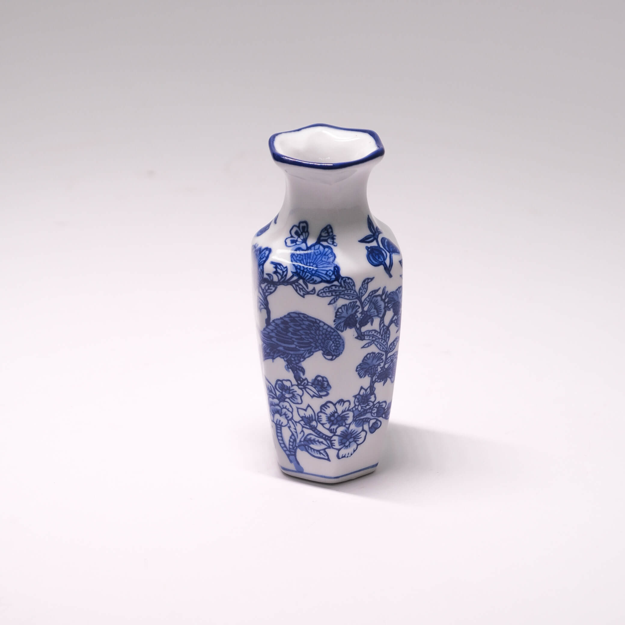 Stem & Bloom vase - 6" Chinese Pottery inspired Vase