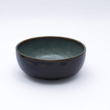 Brown & Grey 8.5" Serve Bowl