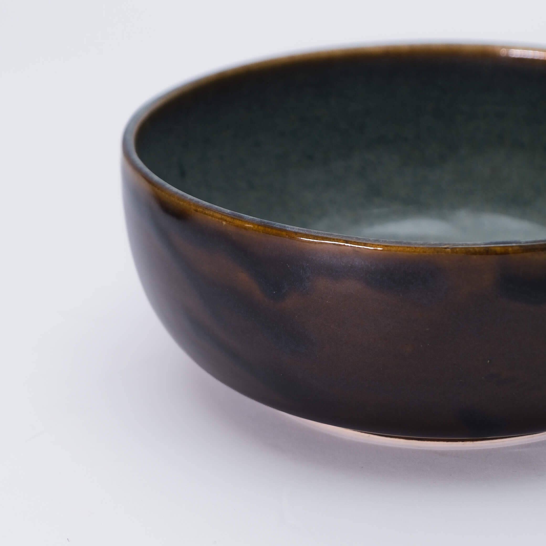 Brown & Grey 8.5" Serve Bowl