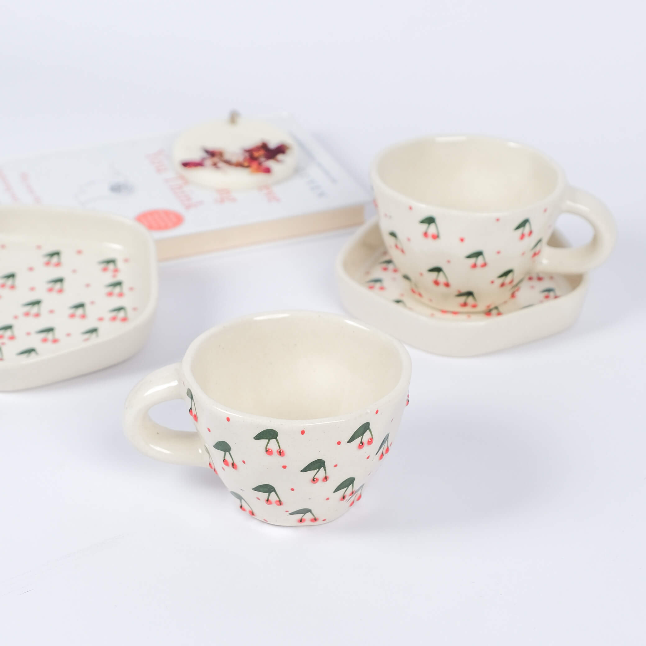Cherry Charm Mugs
