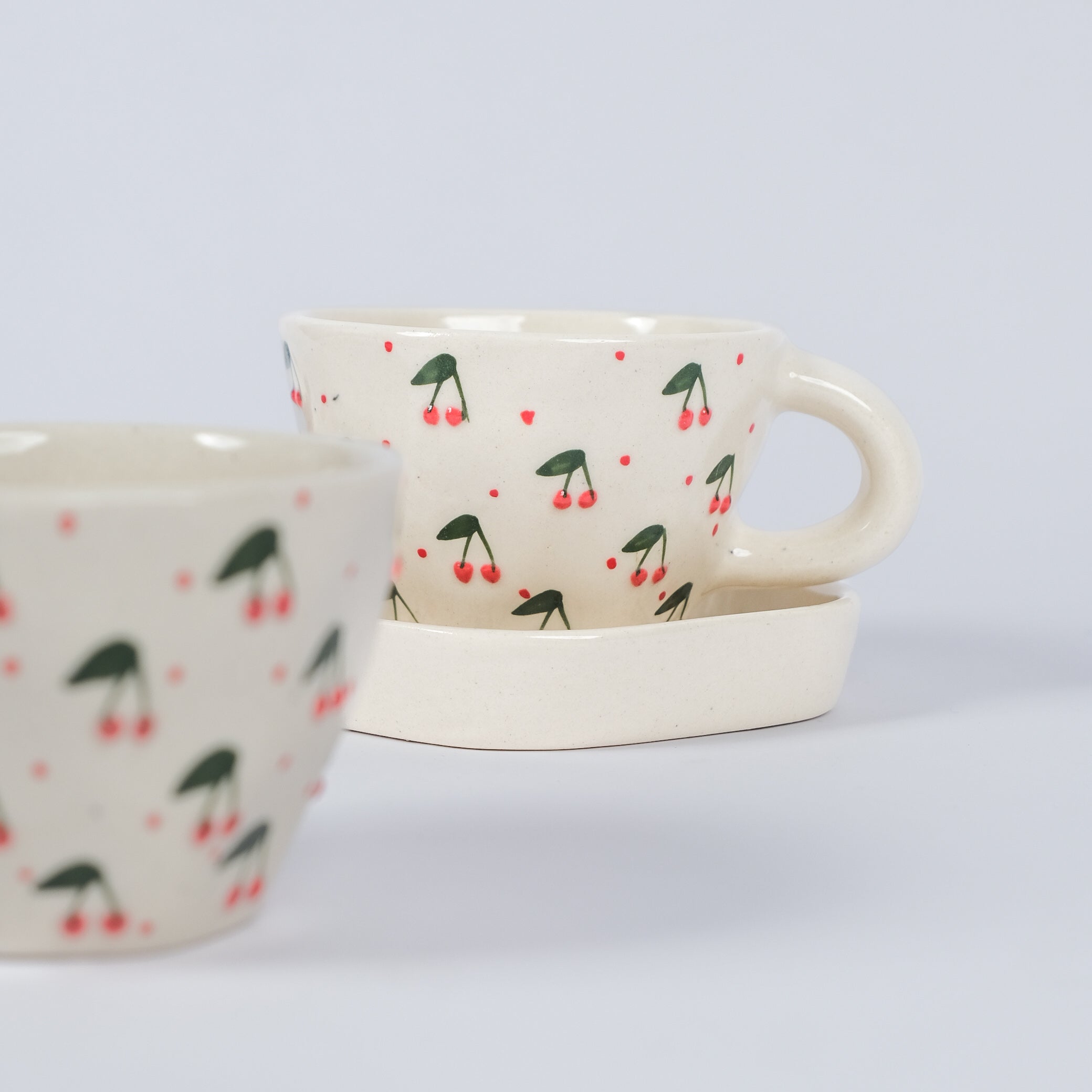Cherry Charm Mugs