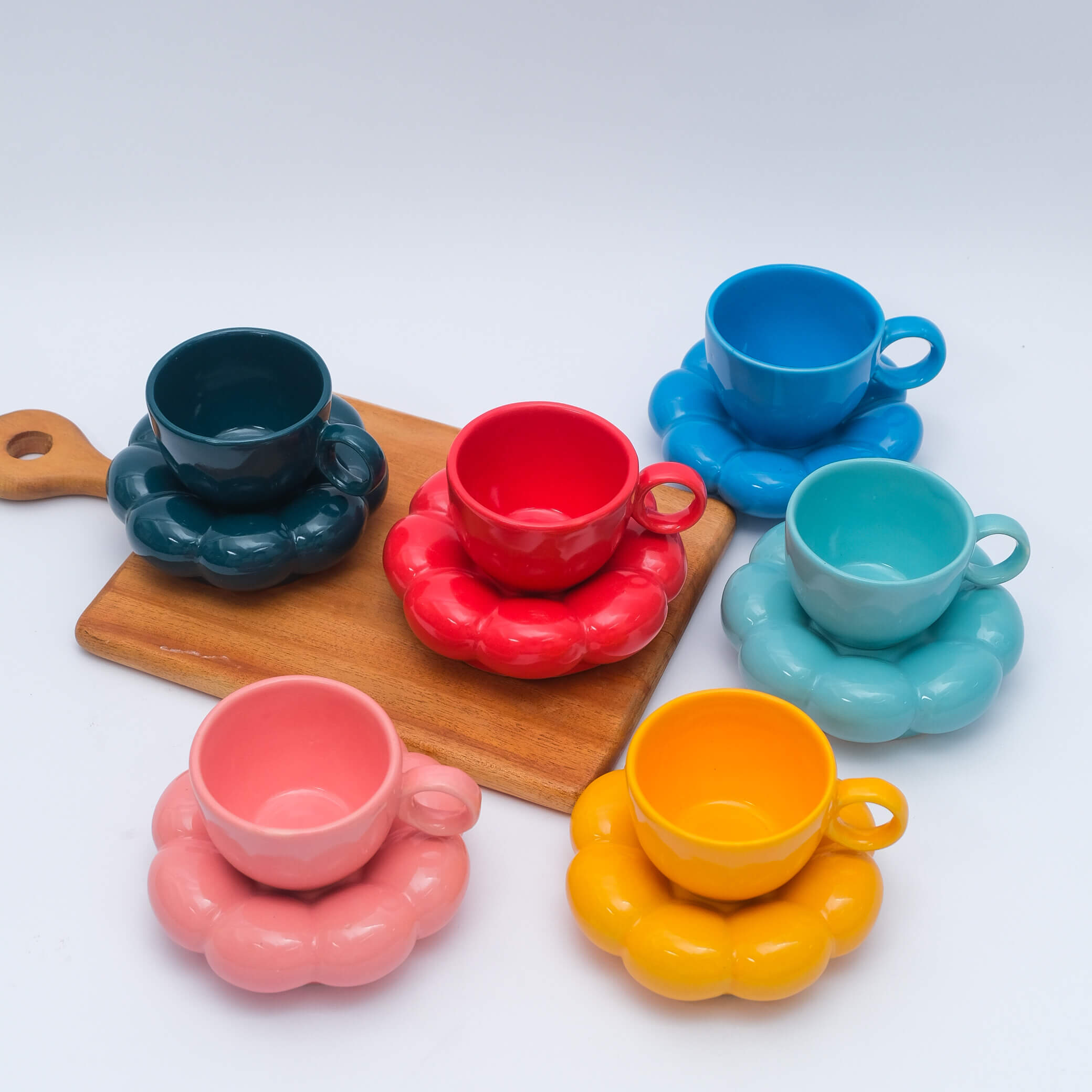 Cloud Saucer Coffee Cup