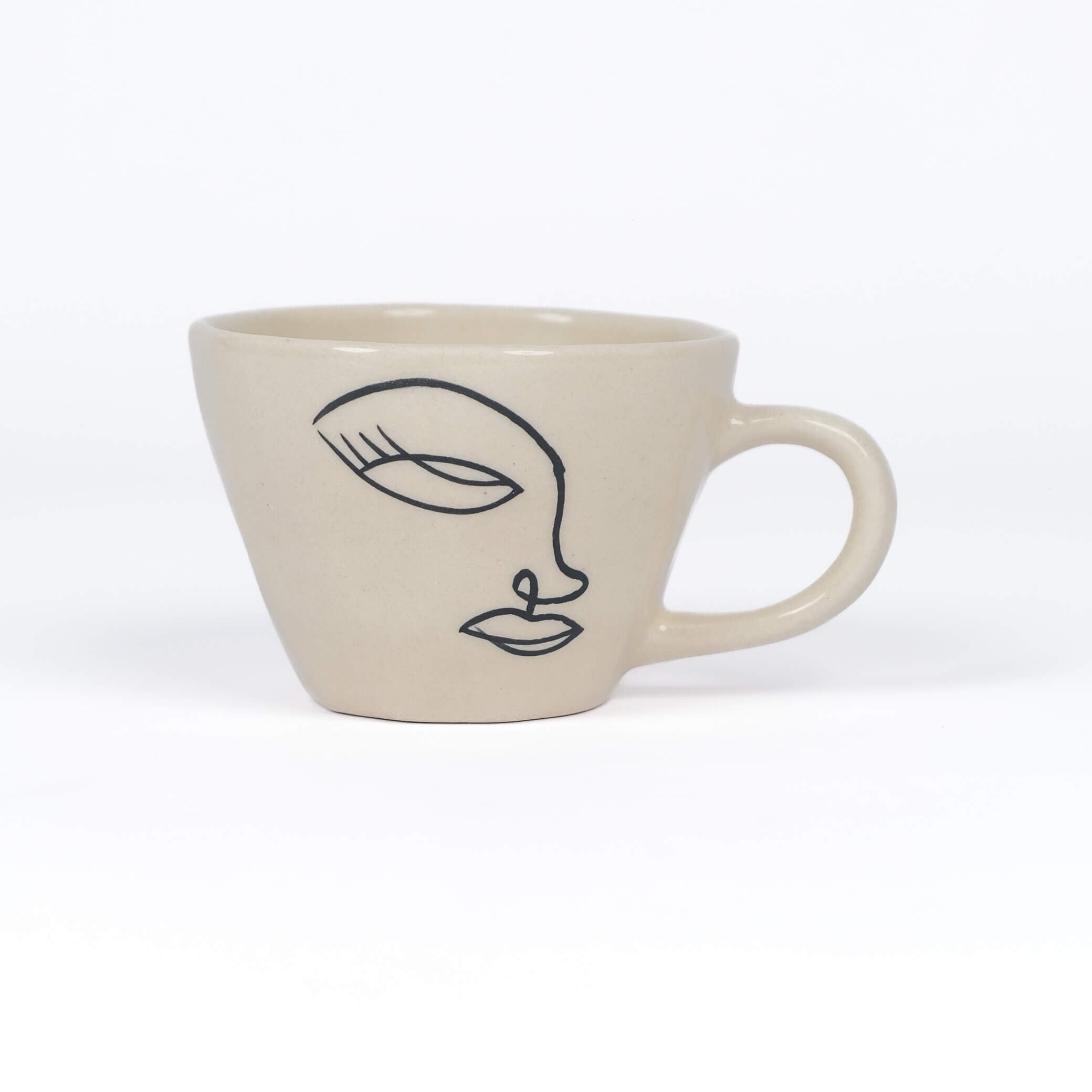 Face Line Art Mug