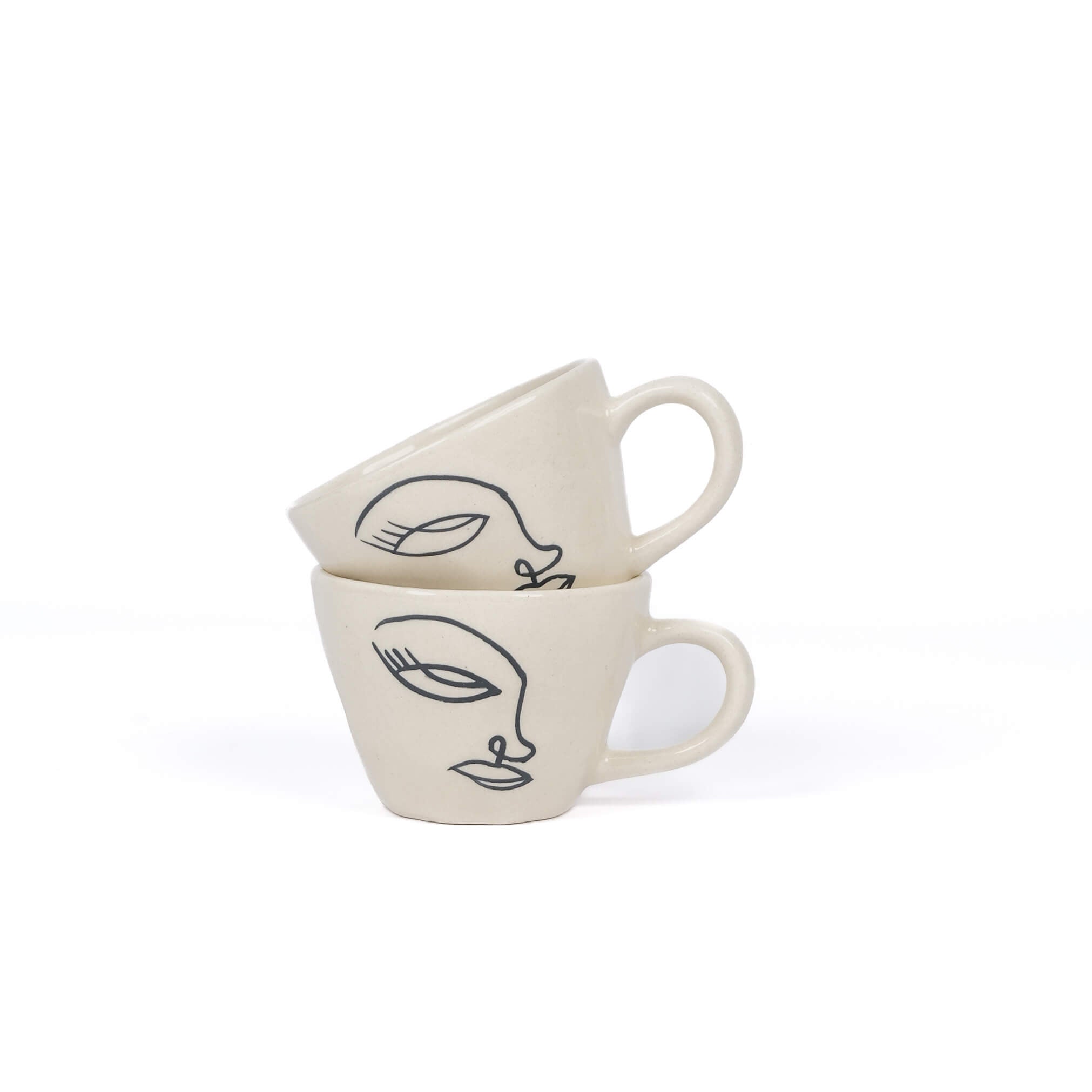 Face Line Art Mug