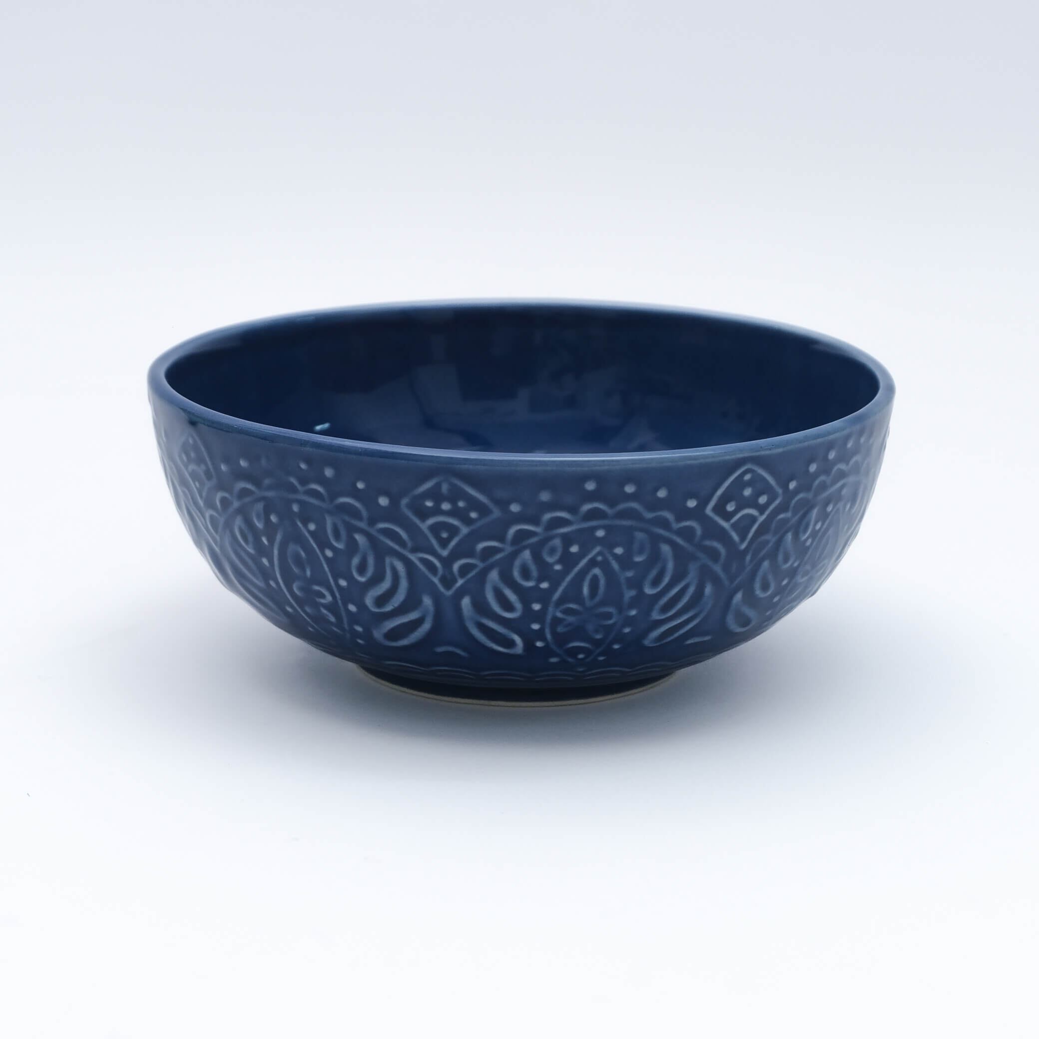 Flower Embossed 8" Serve Bowl