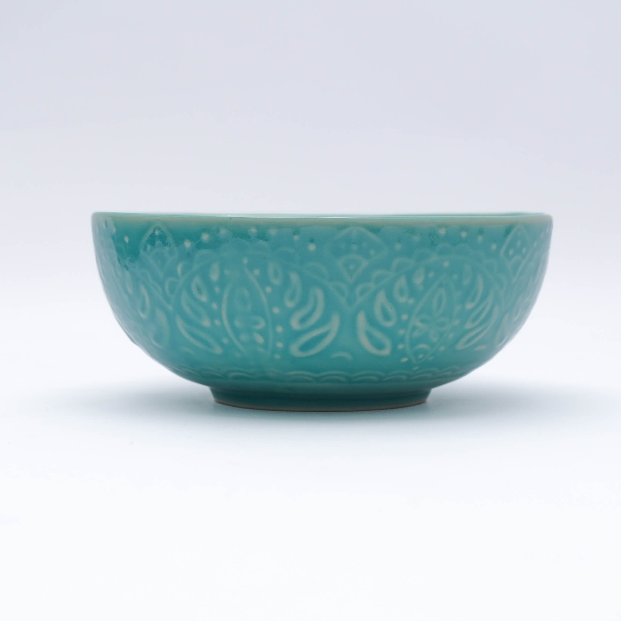 Flower Embossed 8" Serve Bowl