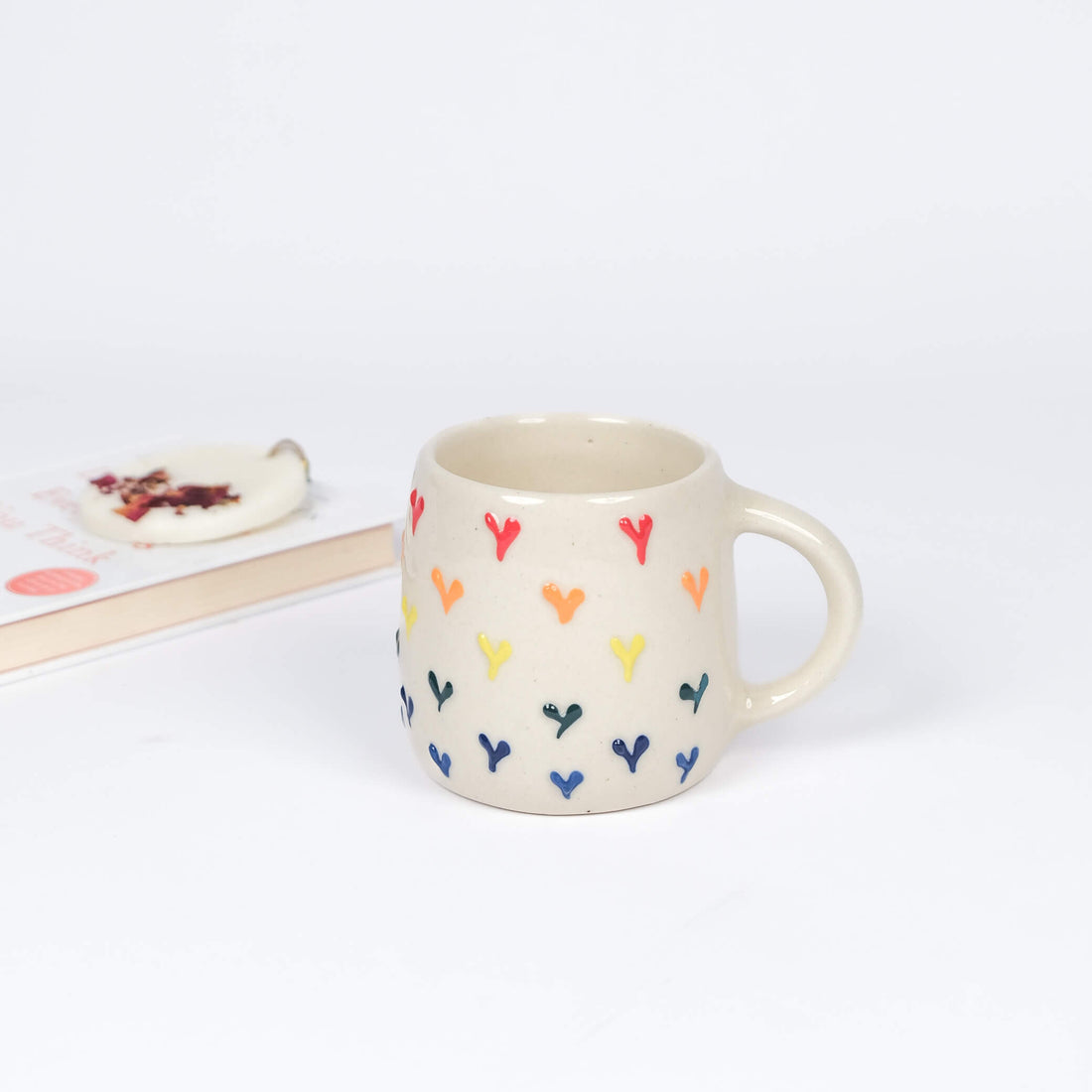 Heart Imprint Mugs