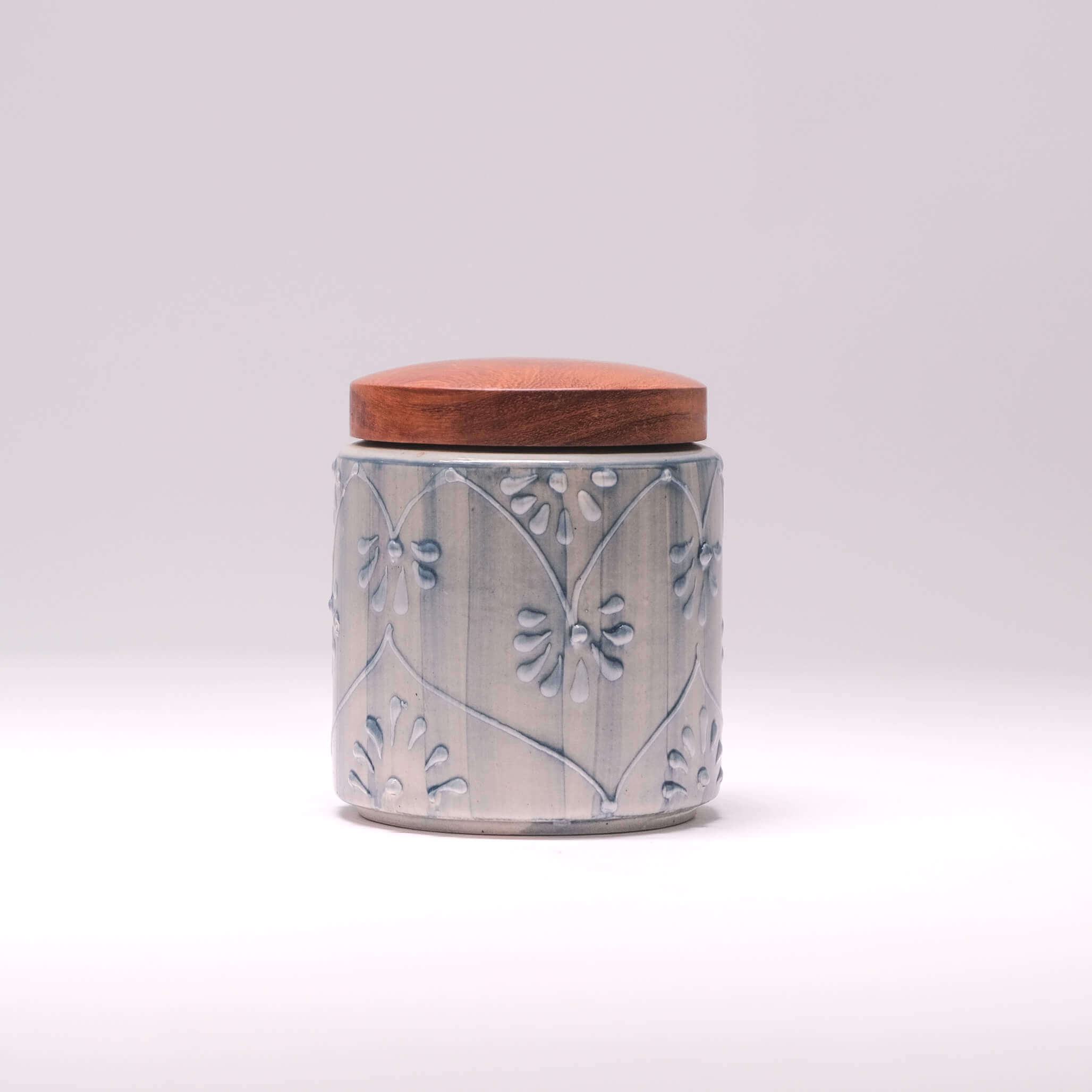 Flower embossed Keepsake Jars (Airtight)