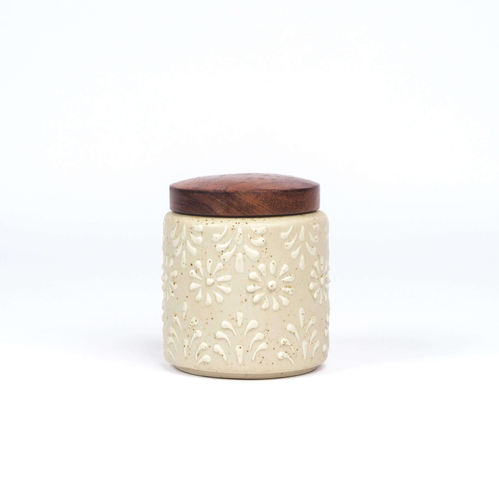 Flower embossed Keepsake Jars (Airtight)