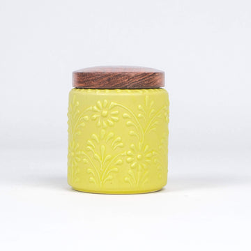 Flower embossed Keepsake Jars (Airtight)