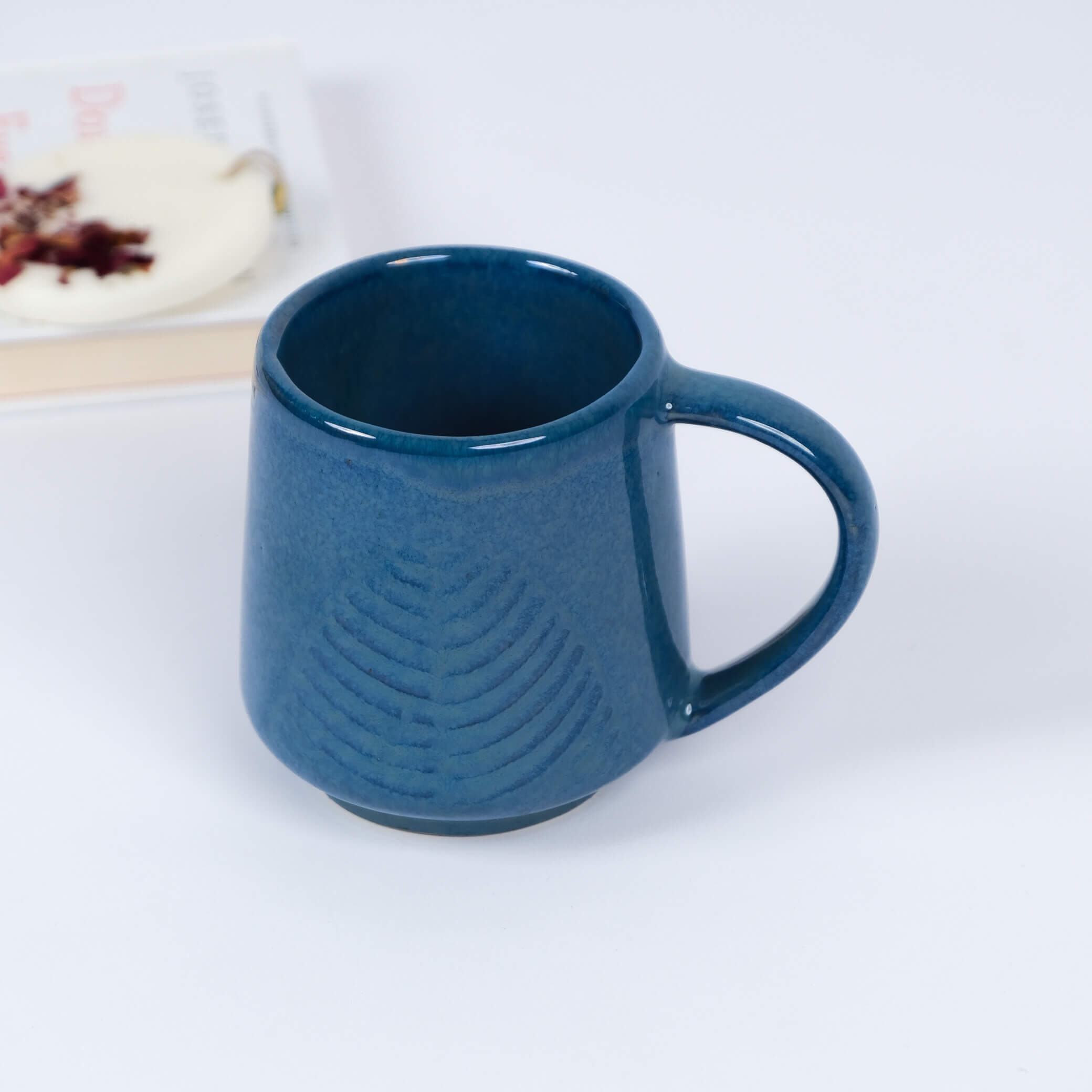 Leaf Imprint Mugs