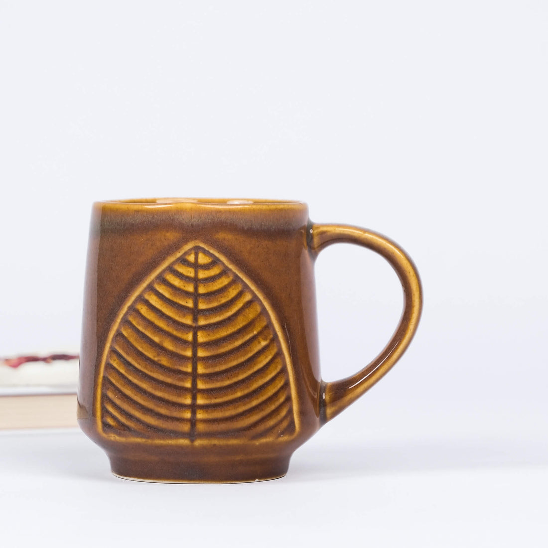 Leaf Imprint Mugs