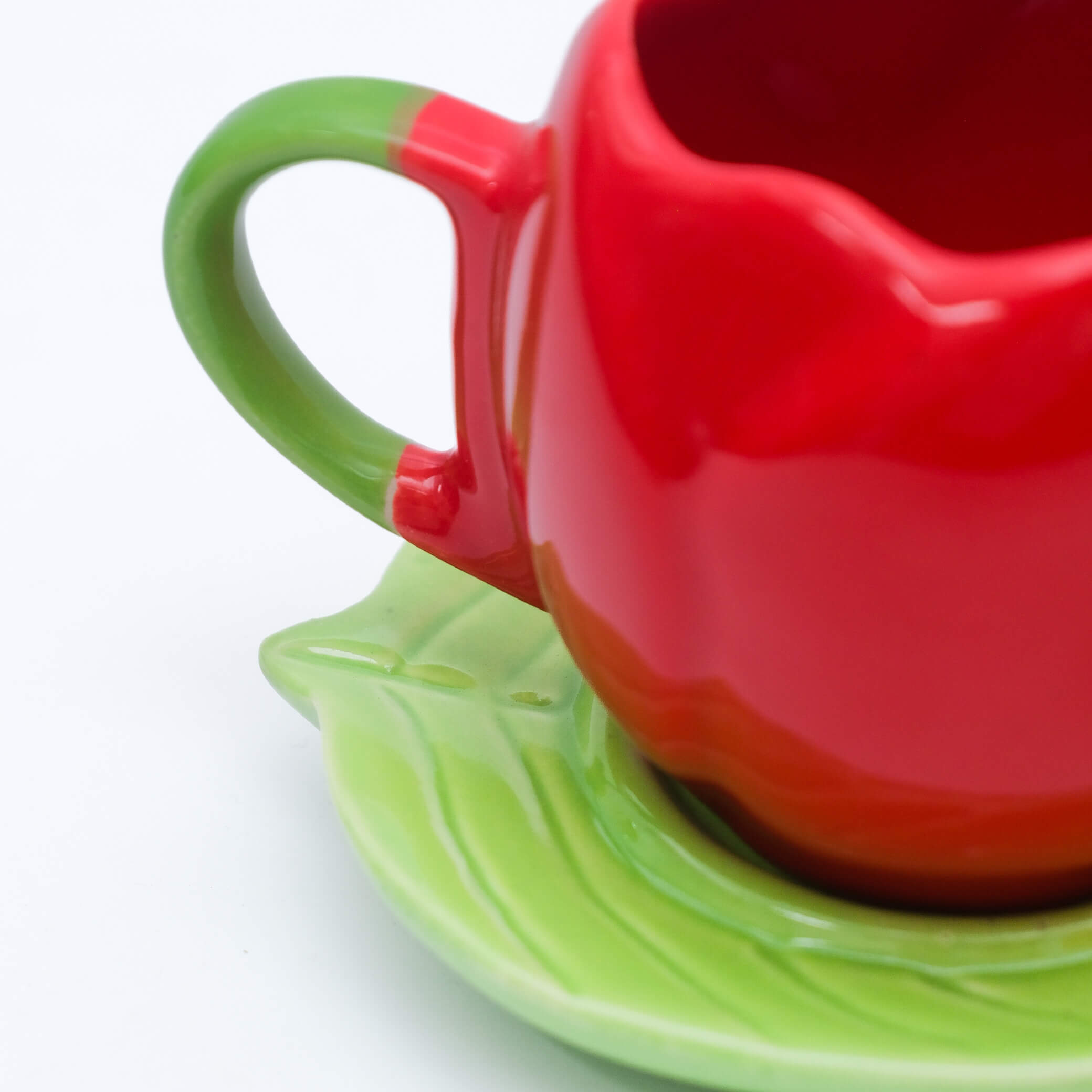 Lotus & Leaf Cup & Saucer Set