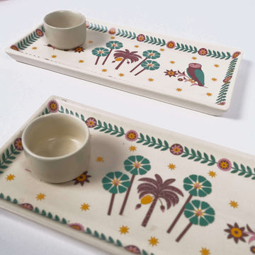 Owl Inspired Platter & Dip