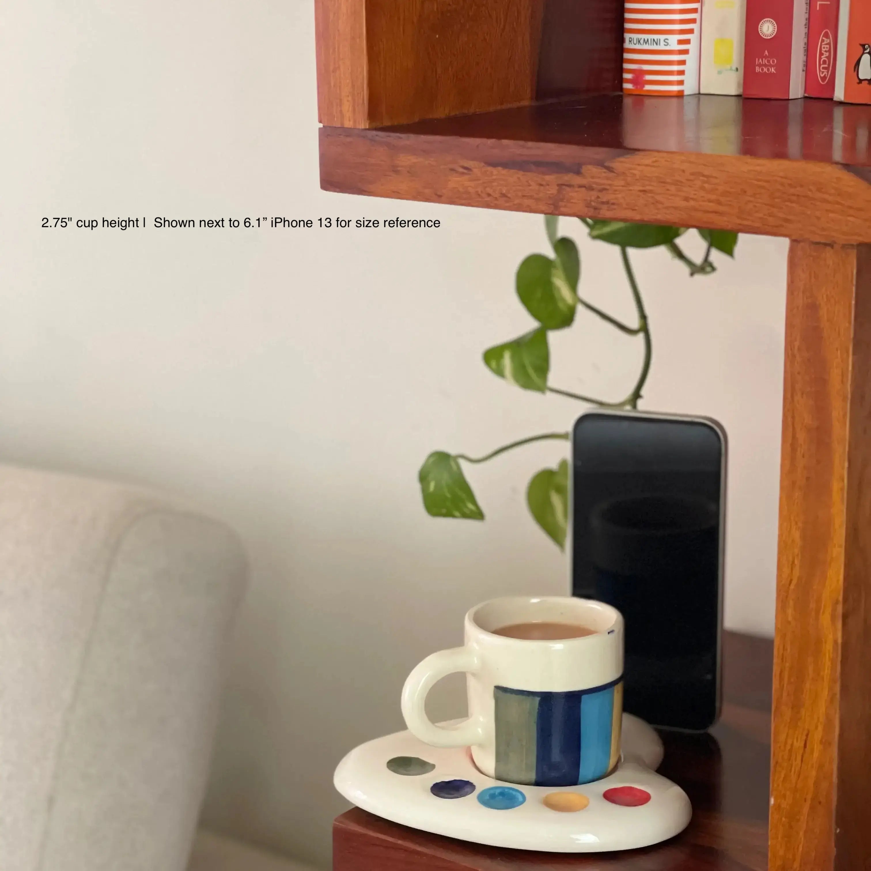 Palette inspired Cup & Saucer set