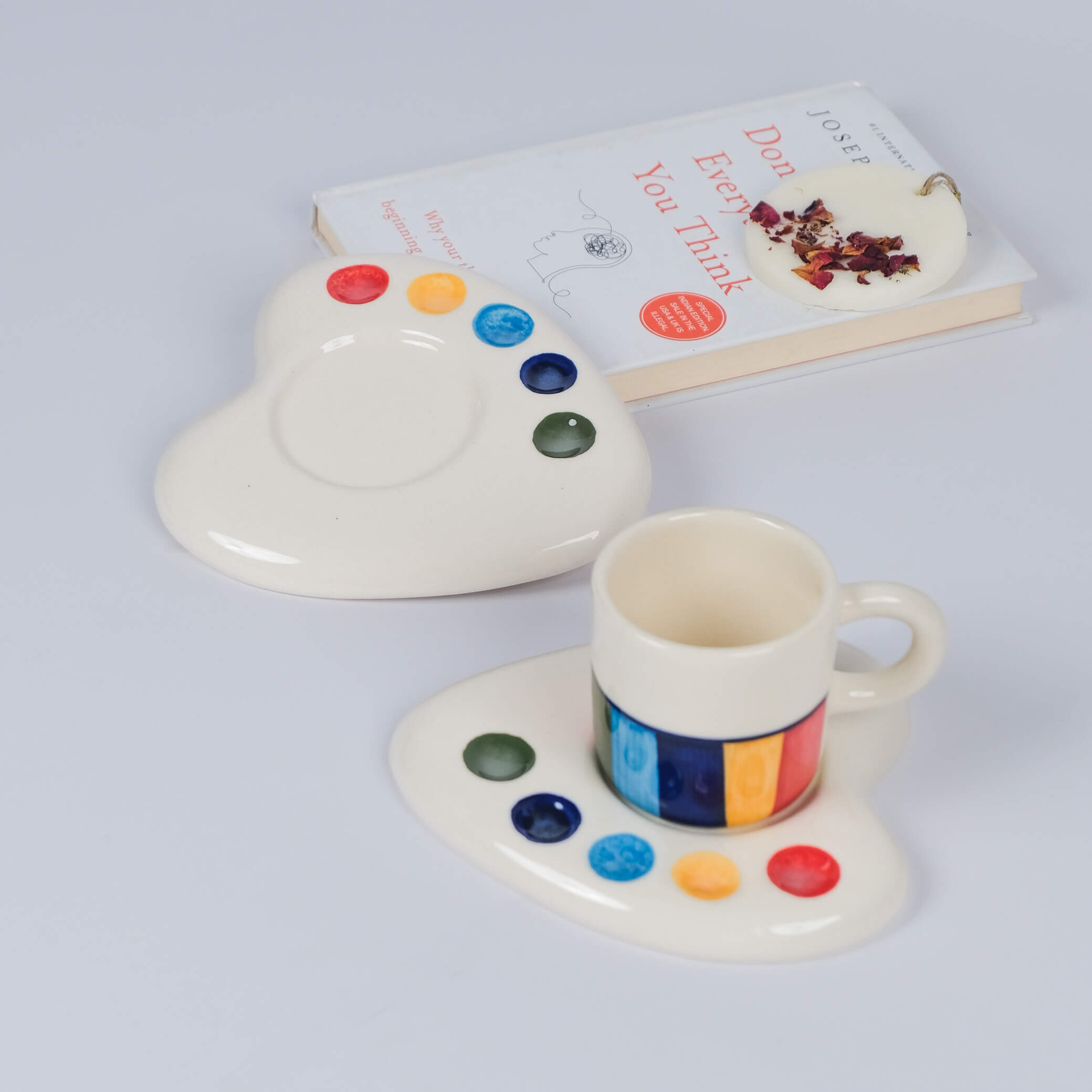 Palette inspired Cup & Saucer set