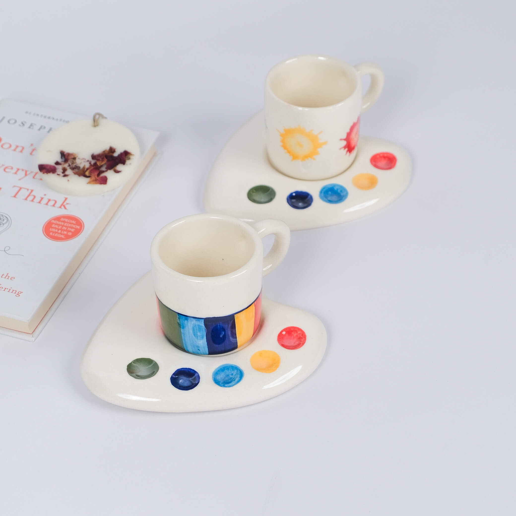 Palette inspired Cup & Saucer set
