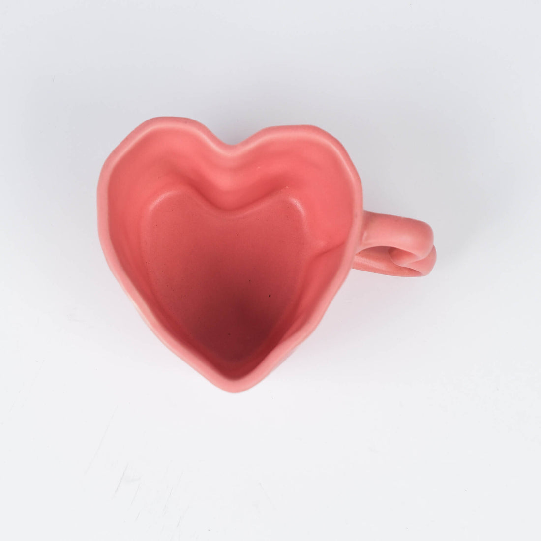Pink Heart-Shaped Mug Set of 2