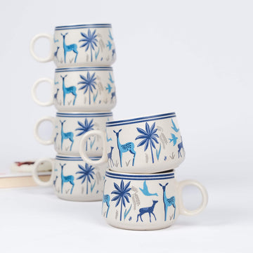 Sips of Nature – Tea Cup Set of 6