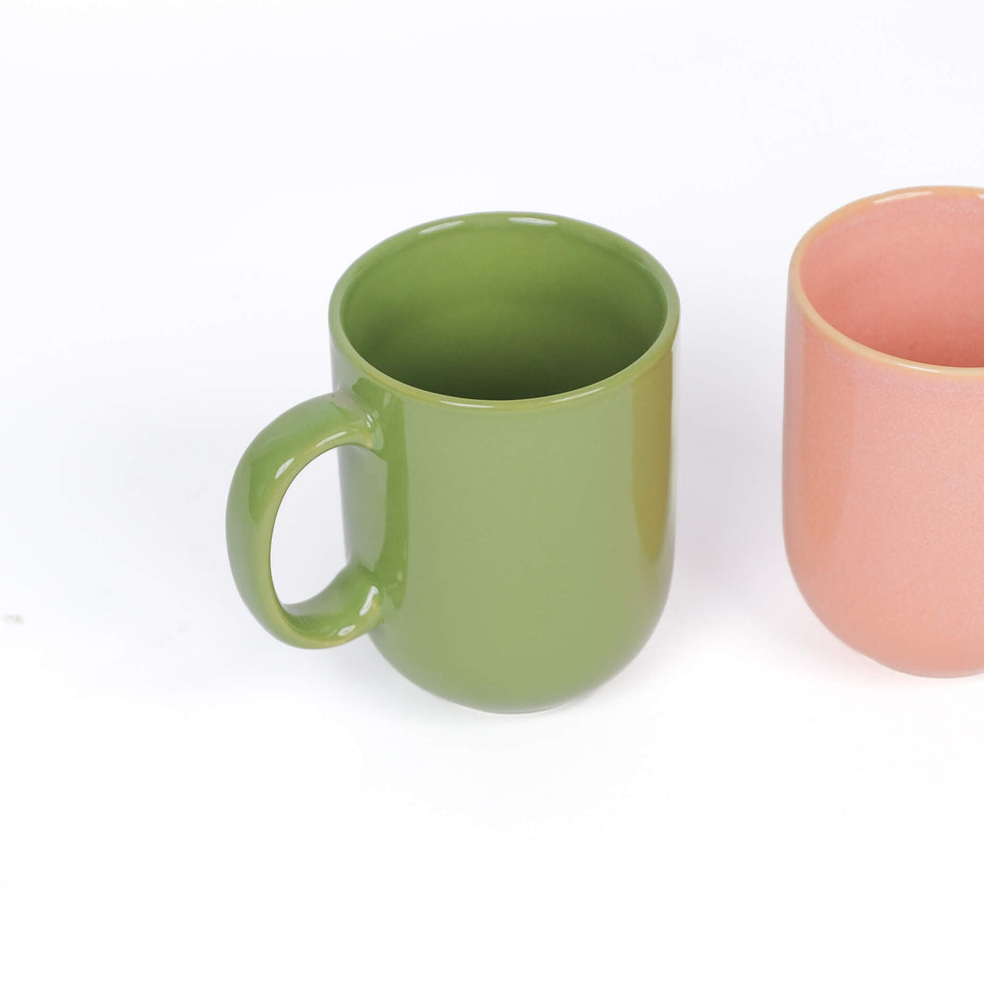 Soft Hue Porcelain Mugs