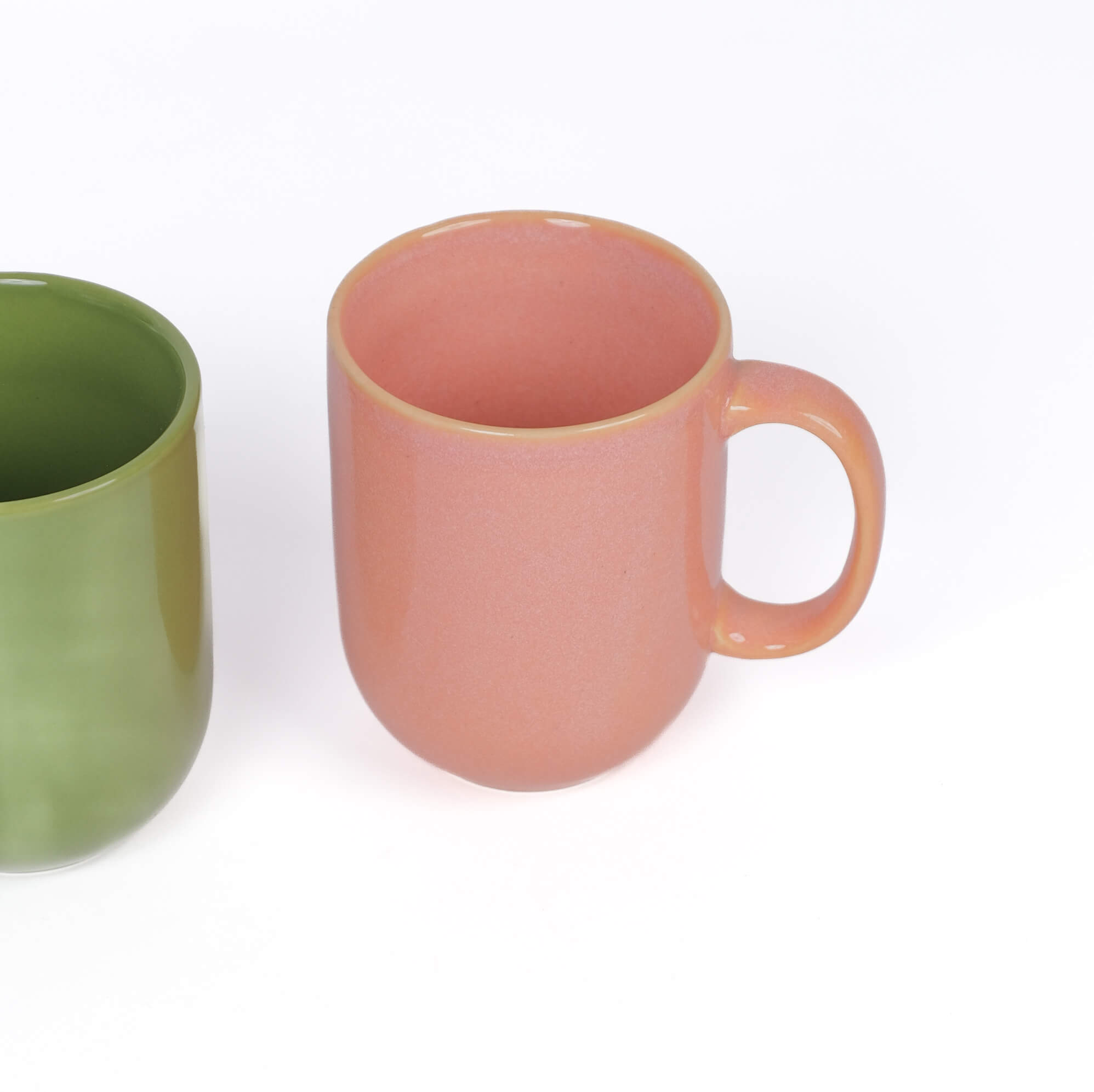 Soft Hue Porcelain Mugs