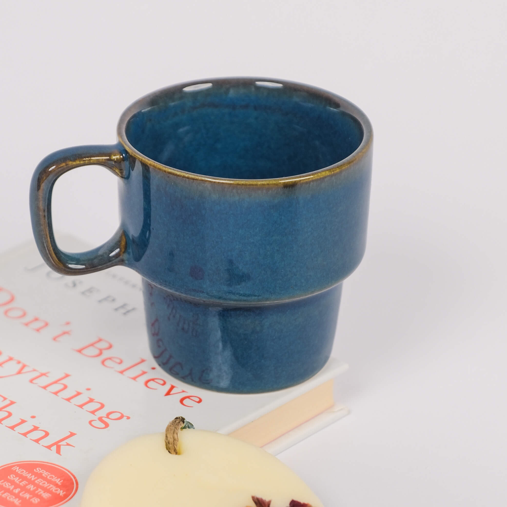 Everyday Stackable Porcelain Cups