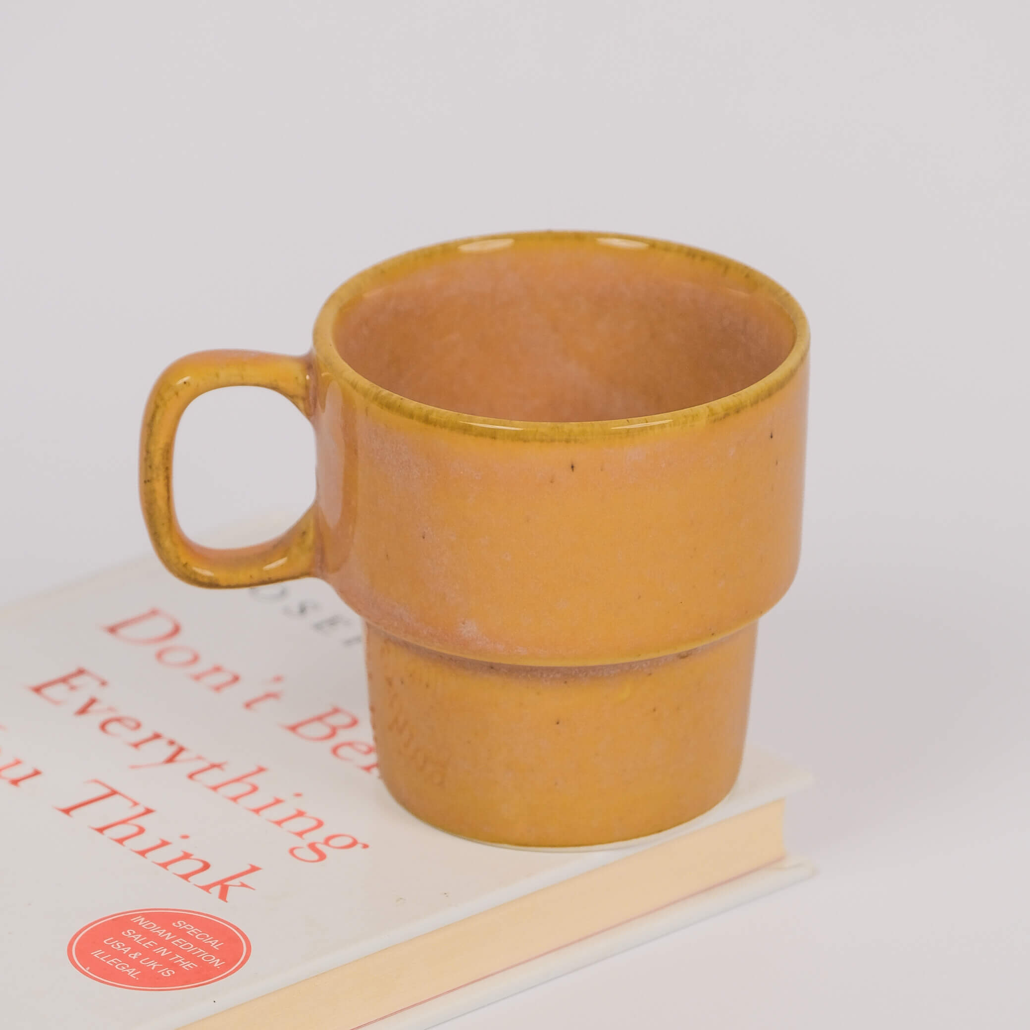 Everyday Stackable Porcelain Cups