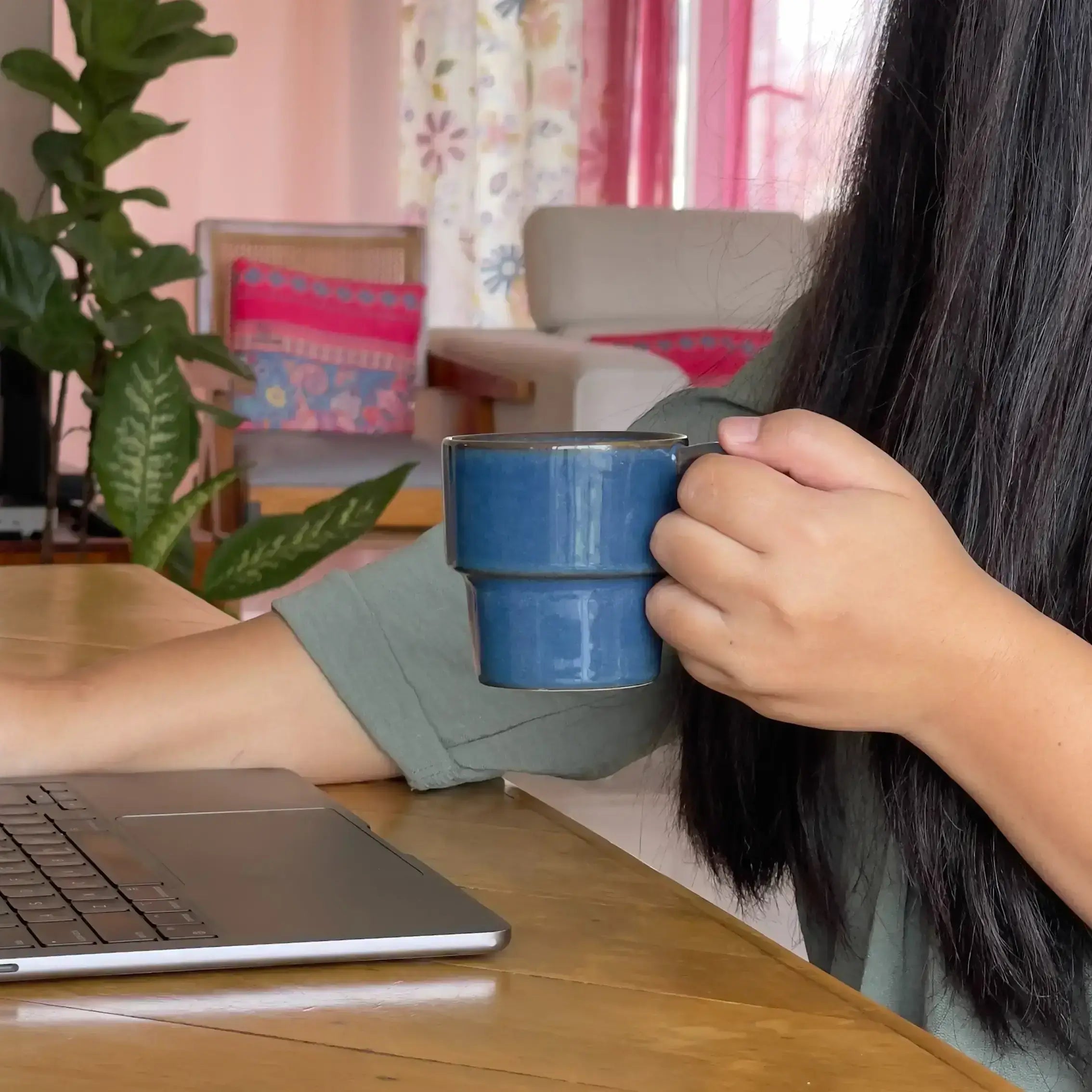 Everyday Stackable Porcelain Cups