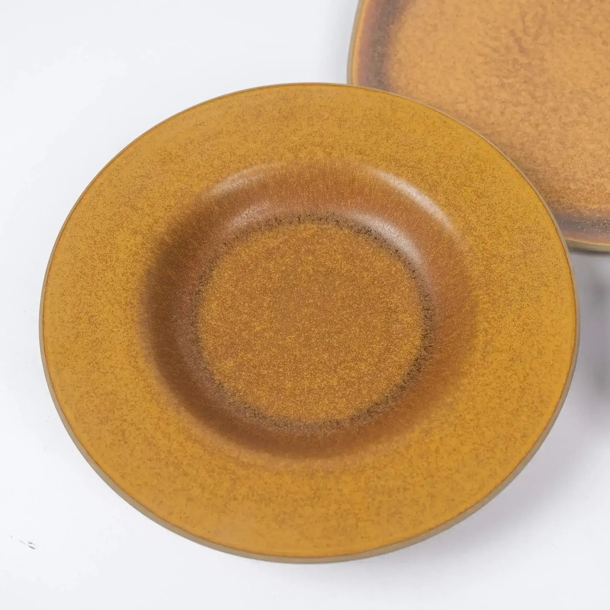 Sunlit Earthen Appetiser Plates