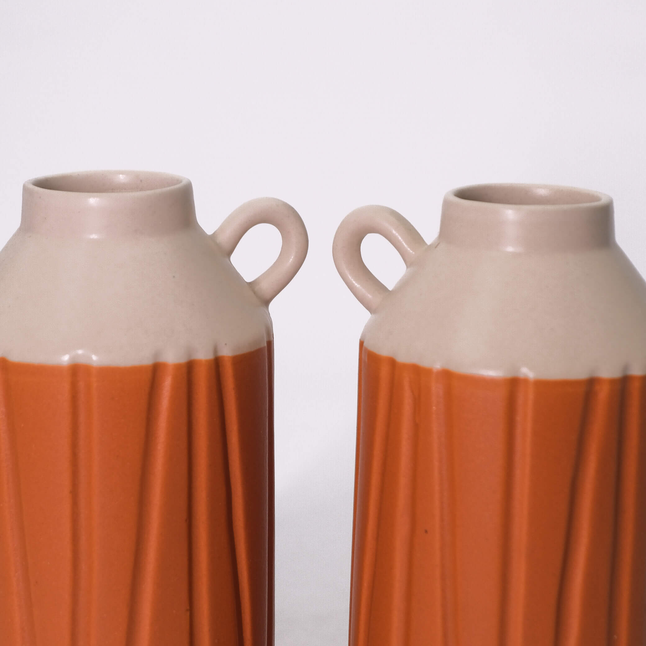 Terracotta inspired Earthtone Vases