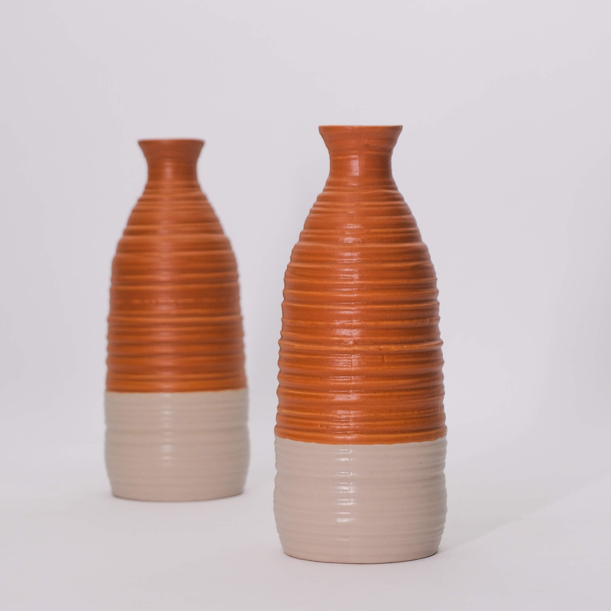 Terracotta inspired Earthtone Vases