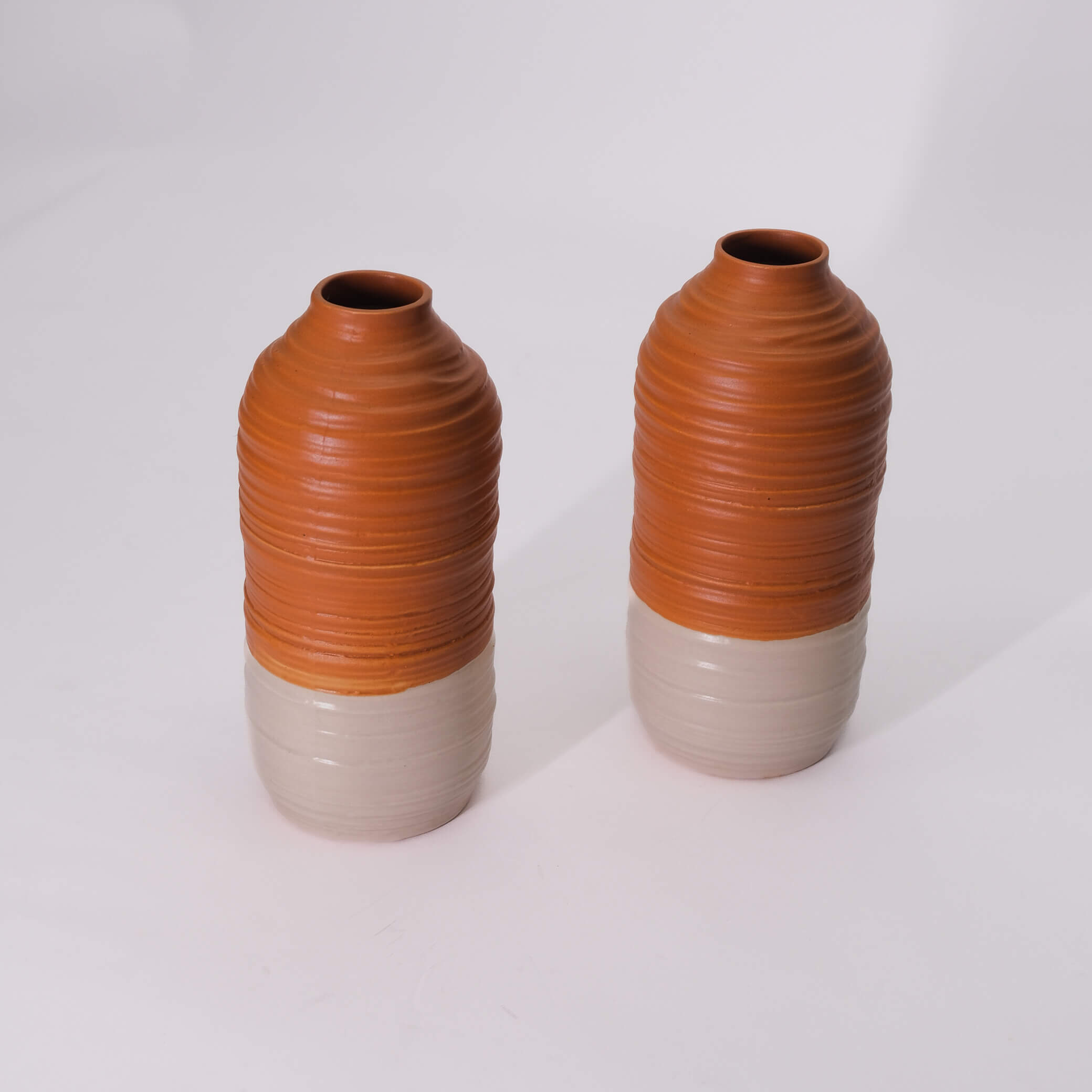 Terracotta inspired Earthtone Vases