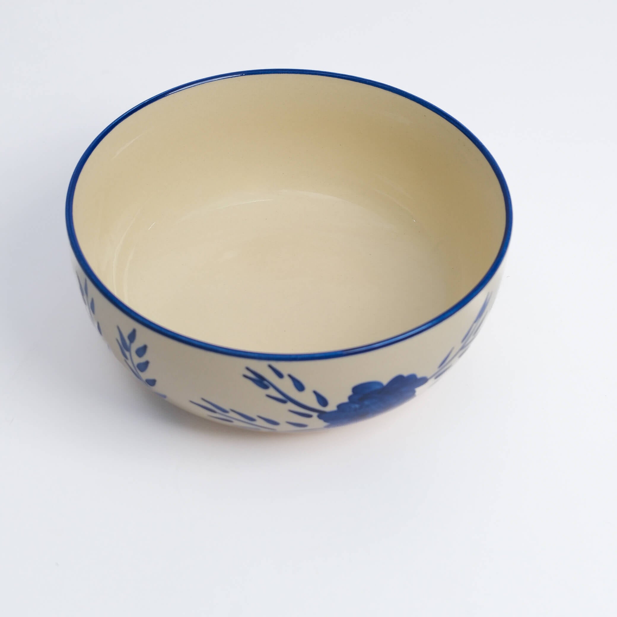 Tribal Flower Medium Serve-Bowl