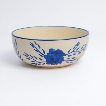 Tribal Flower Medium Serve-Bowl