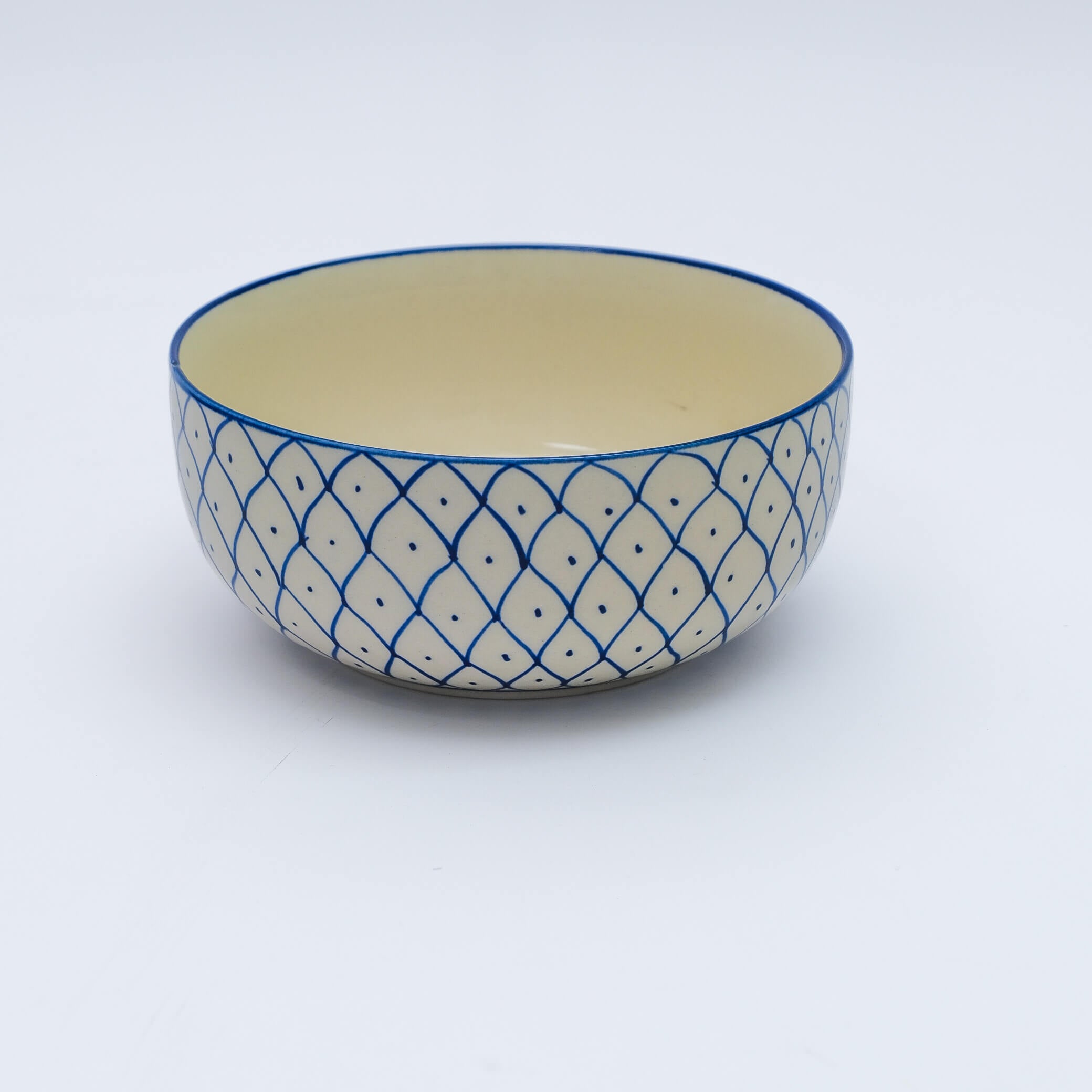 Tribal Flower Medium Serve-Bowl
